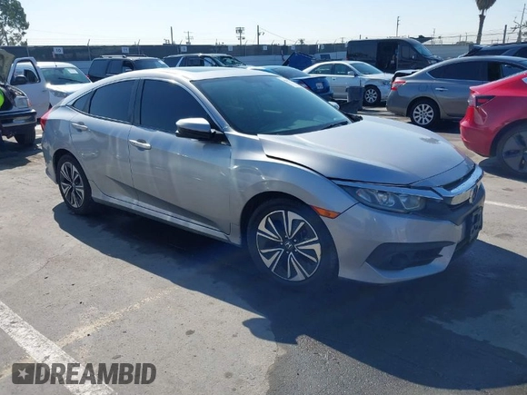 2017 Honda Civic Sedan EX-L with VIN 2HGFC1F76HH637432, listed as a IAAI auction lot 42007237 with 117,134 mi miles. Bid and sale history available at carsss.com. Image 1.