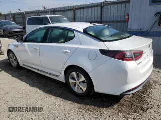 2015 Kia Optima Hybrid with VIN KNAGM4AD6F5089089, listed as a Copart auction lot 75307354 with 92,824 mi miles and Clean Title. Bid and sale history available at carsss.com. Image 2.