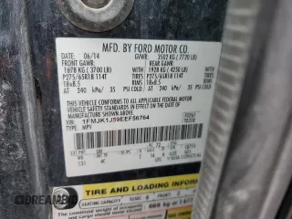 2014 Ford Expedition EL XLT with VIN 1FMJK1J59EEF56764, listed as a Copart auction lot 42995835 with 214,211 mi miles and Salvage Title. Bid and sale history available at carsss.com. Image 12.