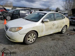2007 Hyundai Elantra GLS with VIN KMHDU46D27U106763, listed as a Copart auction lot 48635205 with 404,001 mi miles and Clean Title. Bid and sale history available at carsss.com. Image 1.