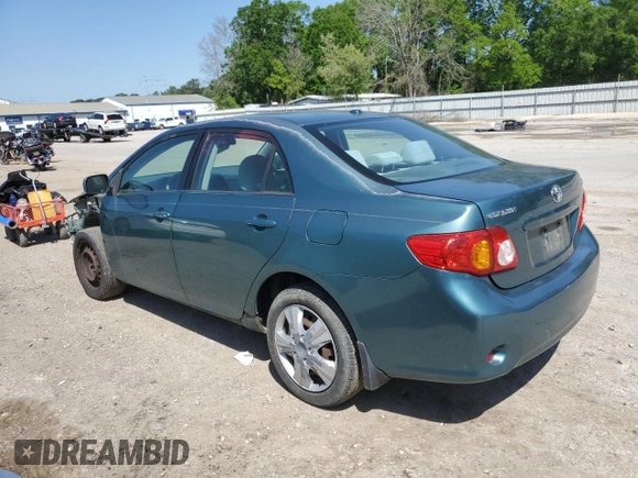 2009 Toyota Corolla with VIN 1NXBU40E29Z118164, listed as a Copart auction lot 52091785 with 117,486 mi miles and Salvage Title. Bid and sale history available at carsss.com. Image 2.