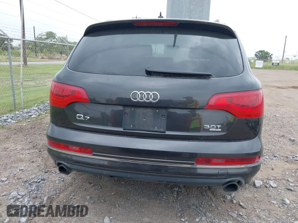 2014 Audi Q7 Premium Plus with VIN WA1LGAFE5ED013547, listed as a IAAI auction lot 42290048 with 179,269 mi miles and . Bid and sale history available at DreamBid. Image 17.