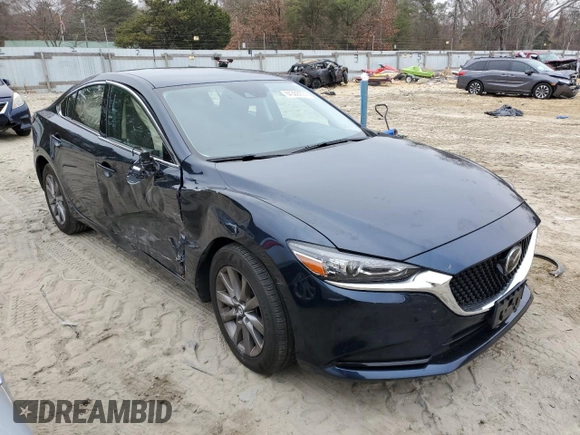 2021 Mazda 6 Sport with VIN JM1GL1UM3M1601363, listed as a Copart auction lot 84302274 with 62,227 mi miles and Salvage Title. Bid and sale history available at carsss.com. Image 4.
