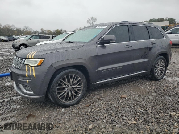 2017 Jeep Grand Cherokee Summit with VIN 1C4RJFJT1HC818136, listed as a Copart auction lot 81057084 with 135,843 mi miles and Salvage title. Bid and sale history available at DreamBid. Image 1.