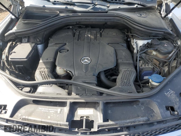 2016 Mercedes-Benz GLE 400 with VIN 4JGDA5GBXGA678189, listed as a Copart auction lot 58309745 with 109,926 mi miles and Salvage title. Bid and sale history available at DreamBid. Image 12.