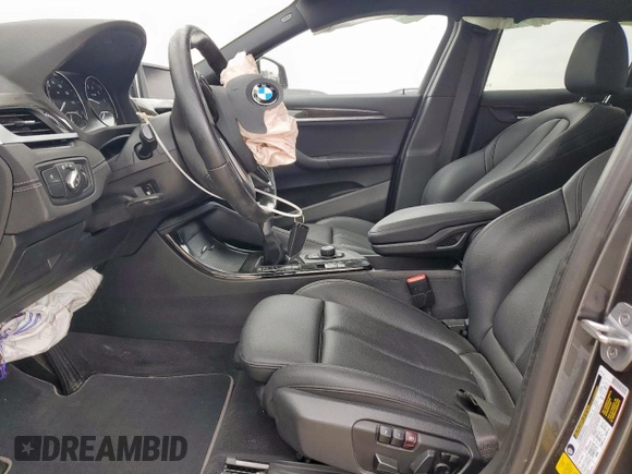 2018 BMW X2 sDrive28i with VIN WBXYJ3C38JEJ91570, listed as a Copart auction lot 57483525 with 40,790 mi miles and Salvage title. Bid and sale history available at DreamBid. Image 7.