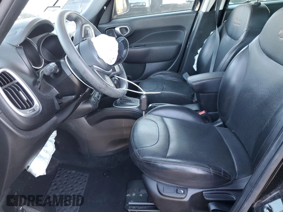 2019 FIAT 500L Trekking with VIN ZFBNFADH3KZ042352, listed as a Copart auction lot 76575174 with 25,129 mi miles and Non Repairable. Bid and sale history available at carsss.com. Image 7.