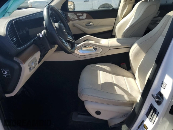 2022 Mercedes-Benz GLS 450 with VIN 4JGFF5KE4NA594331, listed as a Copart auction lot 49956325 with 37,563 mi miles and Salvage Title. Bid and sale history available at DreamBid. Image 7.