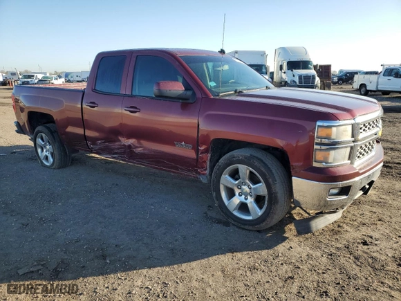 2014 Chevrolet Silverado 1500 LT with VIN 1GCRCREC1EZ203407, listed as a Copart auction lot 47271825 with 256,580 mi miles and Salvage Title. Bid and sale history available at carsss.com. Image 4.