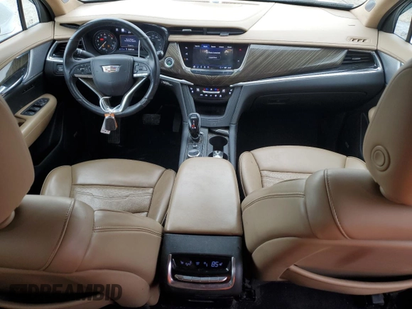 2022 Cadillac XT6 Premium Luxury with VIN 1GYKPFRS2NZ120147, listed as a Copart auction lot 49047855 with 59,691 mi miles and Salvage Title. Bid and sale history available at carsss.com. Image 8.
