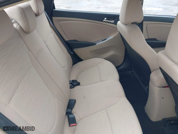 2017 Hyundai Accent SE with VIN KMHCT4AE0HU225010, listed as a IAAI auction lot 41563585 with 77,949 mi miles. Bid and sale history available at carsss.com. Image 8.