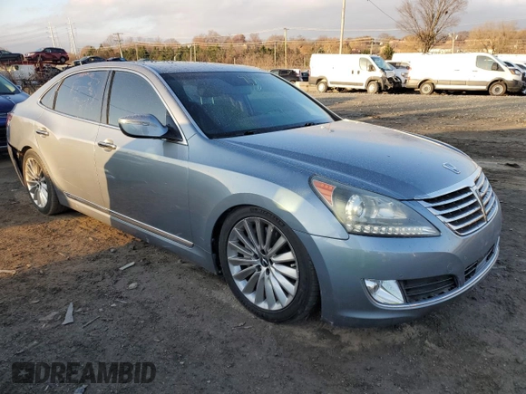 2015 Hyundai Equus Ultimate z VIN KMHGH4JH4FU093847, wystawiony jako Copart lot #83905174 z przebiegiem 57 499 mil mil oraz Szkoda całkowita • Salvage title. Historia ofert i sprzedaży dostępna na DreamBid. Obrazek 4.