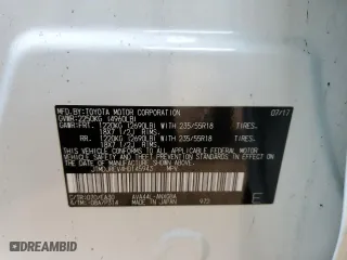 2017 Toyota RAV4 Hybrid Limited with VIN JTMDJREV4HD145943, listed as a Copart auction lot 67702584 with 0 mi miles and Non Repairable. Bid and sale history available at carsss.com. Image 14.