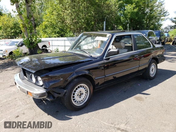 1987 BMW 3 Series 325 with VIN WBAAB5407H9692655, listed as a Copart auction lot 68127684 with 271,481 mi miles and Salvage Title. Bid and sale history available at carsss.com. Image 1.