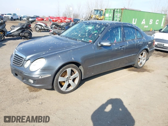 2007 Mercedes-Benz E-Class 3.5L with VIN WDBUF87X97B144564, listed as a IAAI auction lot 41625811 with 138,703 mi miles. Bid and sale history available at carsss.com. Image 2.
