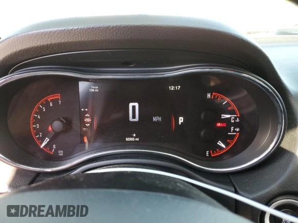 2014 Dodge Durango R/T with VIN 1C4SDJCT2EC326963, listed as a Copart auction lot 74895504 with 92,263 mi miles and Salvage title. Bid and sale history available at DreamBid. Image 9.