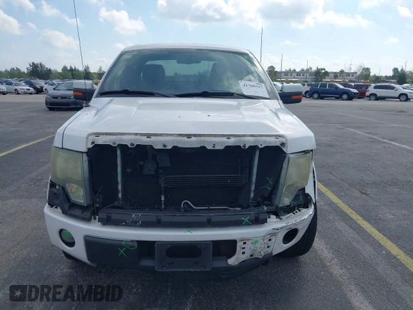 2010 Ford F-150 XL with VIN 1FTFX1CV0AKE45296, listed as a IAAI auction lot 41760317 with 208,459 mi miles. Bid and sale history available at carsss.com. Image 12.
