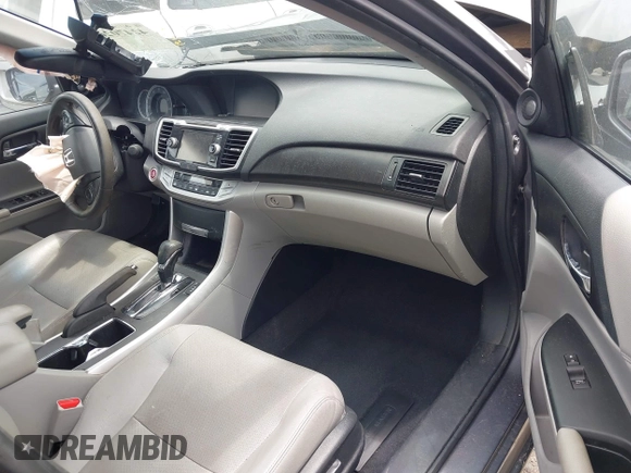 2015 Honda Accord EX-L with VIN 1HGCR2F82FA272839, listed as a IAAI auction lot 42470261 with 130,845 mi miles and . Bid and sale history available at DreamBid. Image 5.
