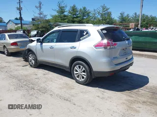 2015 Nissan Rogue SL with VIN 5N1AT2MVXFC753132, listed as a IAAI auction lot 42128483 with 90,030 mi miles and . Bid and sale history available at carsss.com. Image 3.