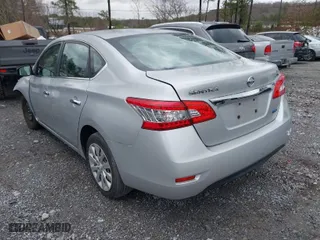 2014 Nissan Sentra SV with VIN 3N1AB7AP4EY214346, listed as a IAAI auction lot 41693741 with 88,900 mi miles. Bid and sale history available at carsss.com. Image 3.
