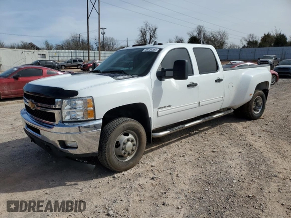 2013 Chevrolet Silverado 3500HD LT with VIN 1GC4K0C8XDF132943, listed as a Copart auction lot 49234385 with 224,654 mi miles and Salvage Title. Bid and sale history available at carsss.com. Image 1.