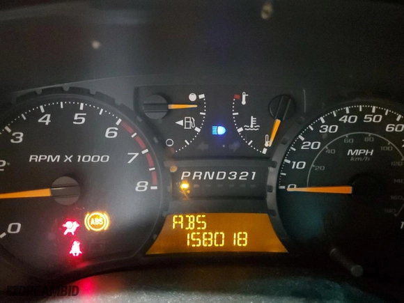 2005 Chevrolet Colorado Z85 with VIN 1GCCS198858200185, listed as a Copart auction lot 77968683 with 158,018 mi miles and Salvage Title. Bid and sale history available at carsss.com. Image 9.