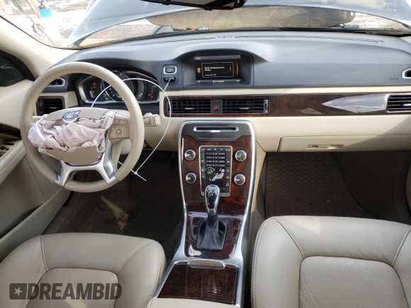 2014 Volvo XC70 T6 with VIN YV4902BZ3E1185741, listed as a Copart auction lot 46597075 with 98,149 mi miles and Salvage Title. Bid and sale history available at DreamBid. Image 8.