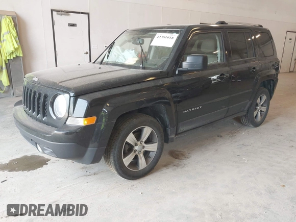 2016 Jeep Patriot Latitude with VIN 1C4NJRFB3GD746204, listed as a IAAI auction lot 42381018 with 89,247 mi miles and . Bid and sale history available at DreamBid. Image 2.