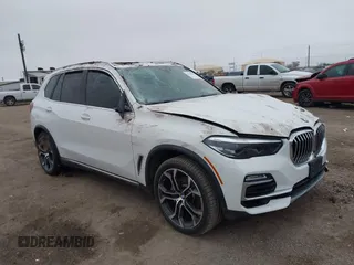 2021 BMW X5 sDrive40i with VIN 5UXCR4C05M9G12770, listed as a IAAI auction lot 41411950 with 1 mi miles. Bid and sale history available at carsss.com. Image 13.
