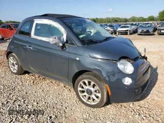 2017 FIAT 500 Pop with VIN 3C3CFFLR6HT594220, listed as a Copart auction lot 52114185 with 107,171 mi miles and Salvage title. Bid and sale history available at DreamBid. Image 4.
