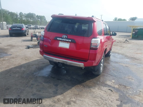 2014 Toyota 4Runner Limited with VIN JTEBU5JR0E5202396, listed as a IAAI auction lot 42107848 with 134,893 mi miles. Bid and sale history available at carsss.com. Image 4.