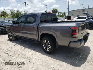 2022 Nissan Frontier SV with VIN 1N6ED1EJ8NN634679, listed as a Copart auction lot 64170304 with 58,535 mi miles and Non Repairable. Bid and sale history available at carsss.com. Image 2.