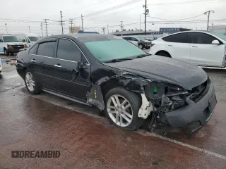 2012 Chevrolet Impala LTZ with VIN 2G1WC5E35C1317341, listed as a Copart auction lot 43404685 with 131,702 mi miles and Salvage Title. Bid and sale history available at DreamBid. Image 4.