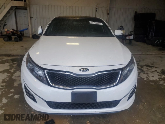 2015 Kia Optima SX Turbo with VIN 5XXGR4A6XFG443245, listed as a Copart auction lot 50758995 with 171,535 mi miles and Salvage Title. Bid and sale history available at carsss.com. Image 5.