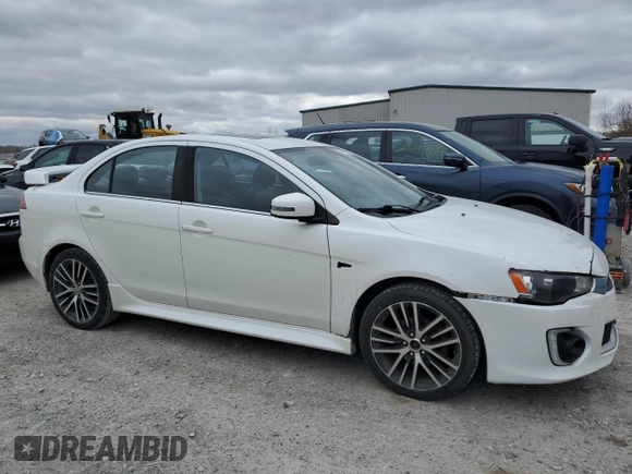 2016 Mitsubishi Lancer GT with VIN JA32U8FW9GU008199, listed as a Copart auction lot 50128115 with 171,881 mi miles and Clean Title. Bid and sale history available at carsss.com. Image 4.