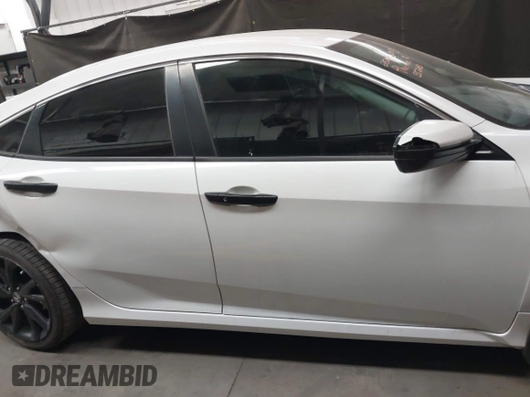 2019 Honda Civic Sport with VIN 19XFC2F86KE022749, listed as a IAAI auction lot 42127993 with 116,279 mi miles and . Bid and sale history available at DreamBid. Image 13.