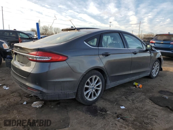 2017 Ford Fusion SE with VIN 3FA6P0H78HR283420, listed as a Copart auction lot 42958245 with 72,128 mi miles and Salvage Title. Bid and sale history available at DreamBid. Image 3.