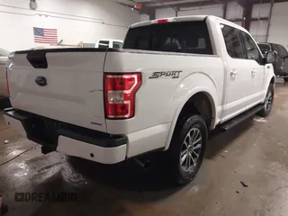2020 Ford F-150 XL with VIN 1FTEW1EP7LFB52391, listed as a IAAI auction lot 41374589 with 75,700 mi miles and . Bid and sale history available at DreamBid. Image 4.