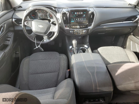 2018 Chevrolet Traverse LT Cloth with VIN 1GNEVGKW4JJ247316, listed as a Copart auction lot 42257415 with 92,206 mi miles and Salvage Title. Bid and sale history available at carsss.com. Image 8.