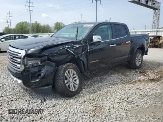 2016 GMC Canyon 4WD SLT z VIN 1GTP6DE12G1330457, wystawiony jako Copart lot #54850155 z przebiegiem 79 130 mil mil oraz Szkody całkowita. Historia ofert i sprzedaży dostępna na DreamBid. Obrazek 1.