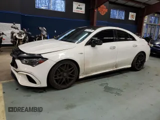 2021 Mercedes-Benz CLA 45 AMG with VIN W1K5J5DB2MN215325, listed as a Copart auction lot 82119754 with 51,071 mi miles and Clean Title. Bid and sale history available at DreamBid. Image 1.