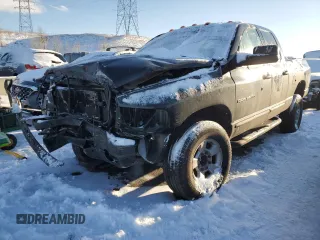 2005 Dodge Ram 3500 SLT with VIN 3D7LS38C95G850872, listed as a Copart auction lot 88531355 with 119,439 mi miles and Salvage Title. Bid and sale history available at carsss.com. Image 1.