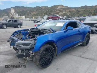 2018 Chevrolet Camaro ZL1 with VIN 1G1FK1R64J0115583, listed as a IAAI auction lot 41998052 with Not Provided miles and . Bid and sale history available at DreamBid. Image 16.
