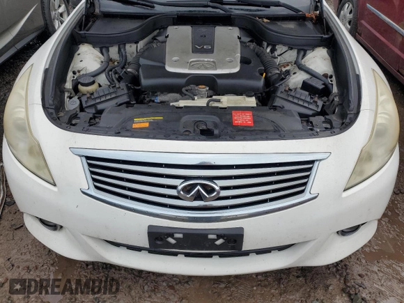 2011 Infiniti G25 x with VIN JN1DV6ARXBM451521, listed as a Copart auction lot 83102564 with 221,298 mi miles and Salvage Title. Bid and sale history available at DreamBid. Image 11.