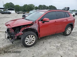 2024 Toyota Corolla Cross LE with VIN 7MUCAAAG3RV074220, listed as a Copart auction lot 58331815 with 6,391 mi miles and Salvage title. Bid and sale history available at DreamBid. Image 1.
