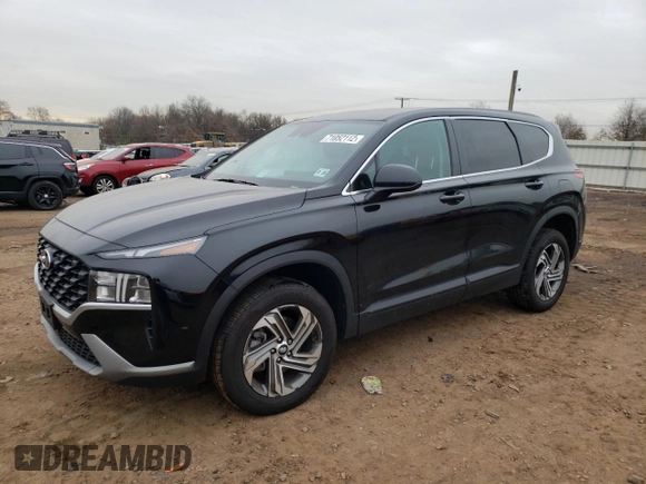 2021 Hyundai Santa Fe SE with VIN 5NMS1DAJ9MH355842, listed as a Copart auction lot 71052112 with 21,556 mi miles. Bid and sale history available at carsss.com. Image 1.