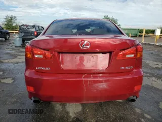 2006 Lexus IS 350 with VIN JTHBE262165010819, listed as a Copart auction lot 63596435 with 173,806 mi miles and Clean title. Bid and sale history available at DreamBid. Image 6.