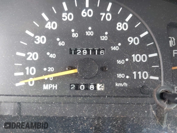 1997 Toyota Tacoma with VIN 4TAVL52N9VZ311363, listed as a IAAI auction lot 41939174 with 129,116 mi miles. Bid and sale history available at carsss.com. Image 16.