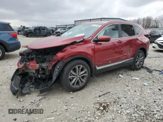 2021 Honda CR-V Touring с VIN 5J6RW2H90ML016637, выставлен на аукционе Copart как лот 52411065 с пробегом Не указан миль и Списание • Salvage title. История ставок и продаж доступна на DreamBid. Изображение 1.