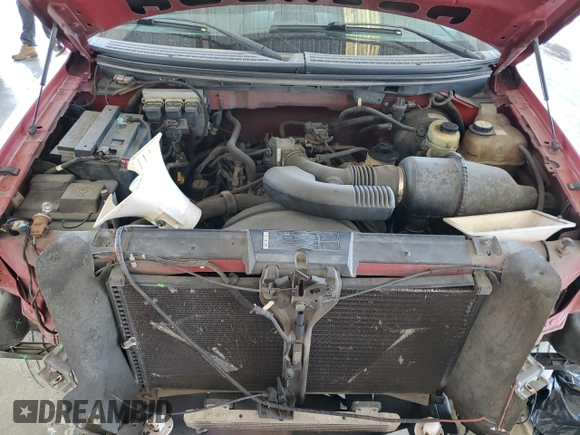 2007 Ford F-150 STX with VIN 1FTRX02W47KD43770, listed as a Copart auction lot 53056955 with 224,526 mi miles and Salvage Title. Bid and sale history available at carsss.com. Image 11.